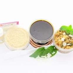 JBHomemade Natural Peppermint Coconut Sugar Scrub Sugaring Paste Starter Kit