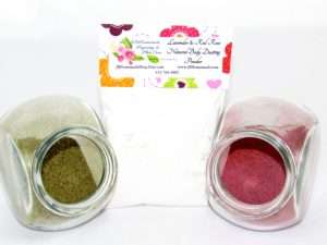 Naturally Serene Lavender Red Rose Natural Body Dusting Powder | Talc Free | GMO free