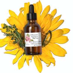 Thyme Sunflower and Aloe Acne Serum, Extra Moisturizing, Clears Acne, Acne Serum, Blemish Serum, Acne Skin Care, Face Serum, Acne Treatment 009