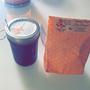 Review of Sugaring Paste Hair Removal – Thicker Hair, Natural Sugaring 8 Oz Mason Fragrance Free Silicone Free by Junear Jones