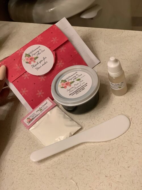 Review of Sugaring Paste Hair Removal – Thicker Hair, Natural Sugaring 2 Oz Fragrance Free Silicone Free by Bre
