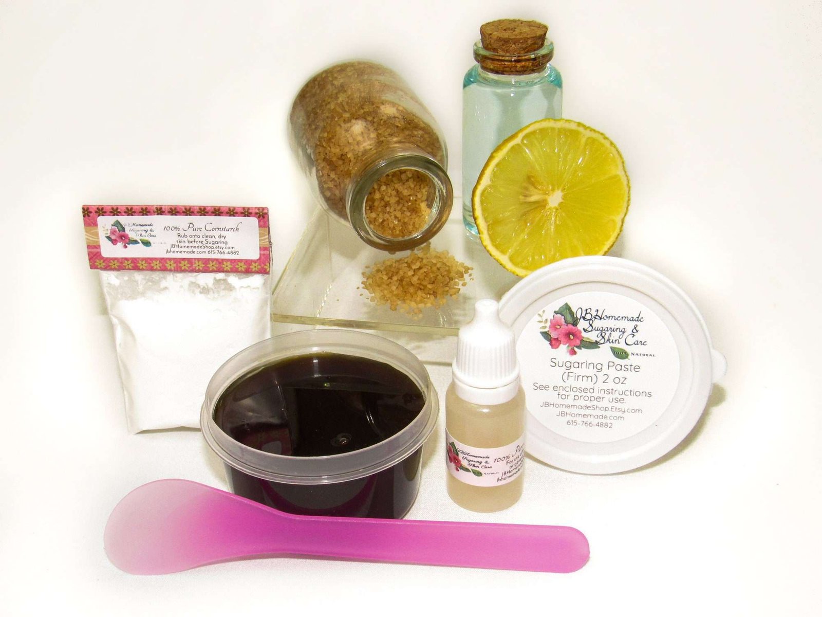 Sugaring paste hair removal – thicker hair, natural sugaring, 2 oz