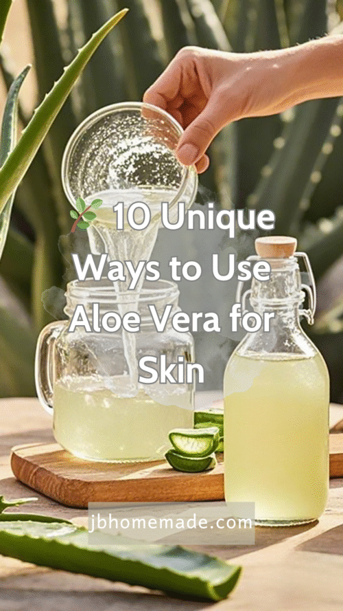 Pure Aloe Vera | Chemical Free Natural Soothing Aloe Vera Gel 8 Oz Mason All  Skin Types Fragrance Free Alcohol Free Dry Skin Hydrating | JBHomemade