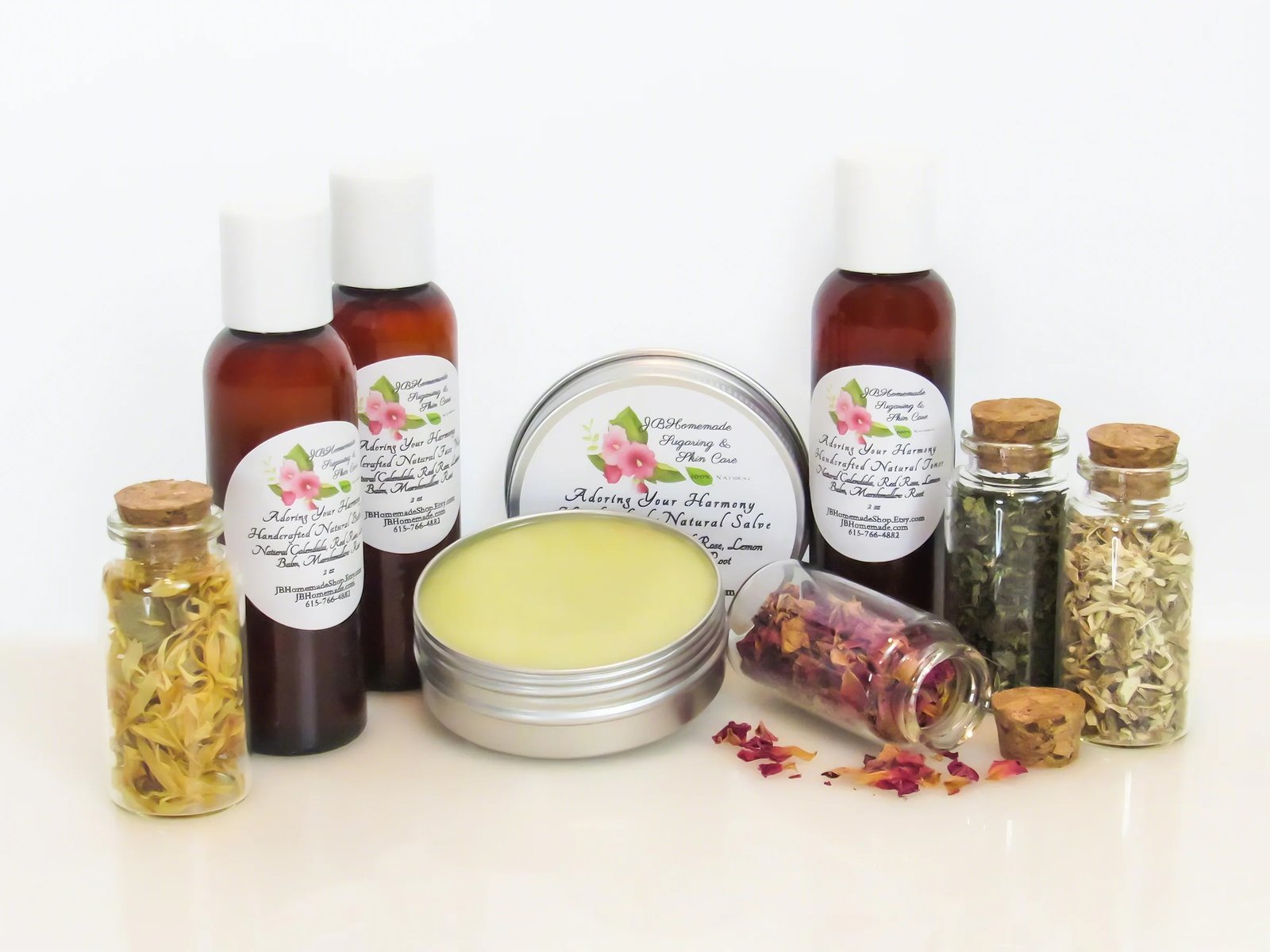 Adoring Your Harmony Skin Care collection with natural ingredients