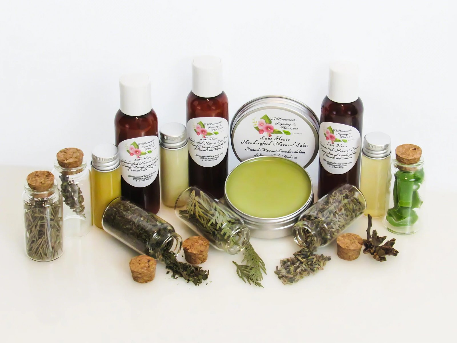 Lake House men's skincare collection with natural ingredients