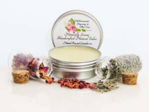 Naturally Serene Natural Salve with Lavender and Rose 2 oz