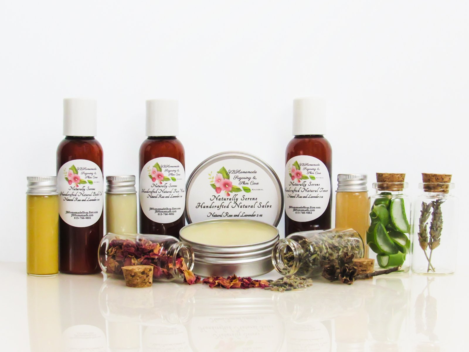 Naturally Serene Natural Salve with Lavender and Rose 2 oz - Image 10